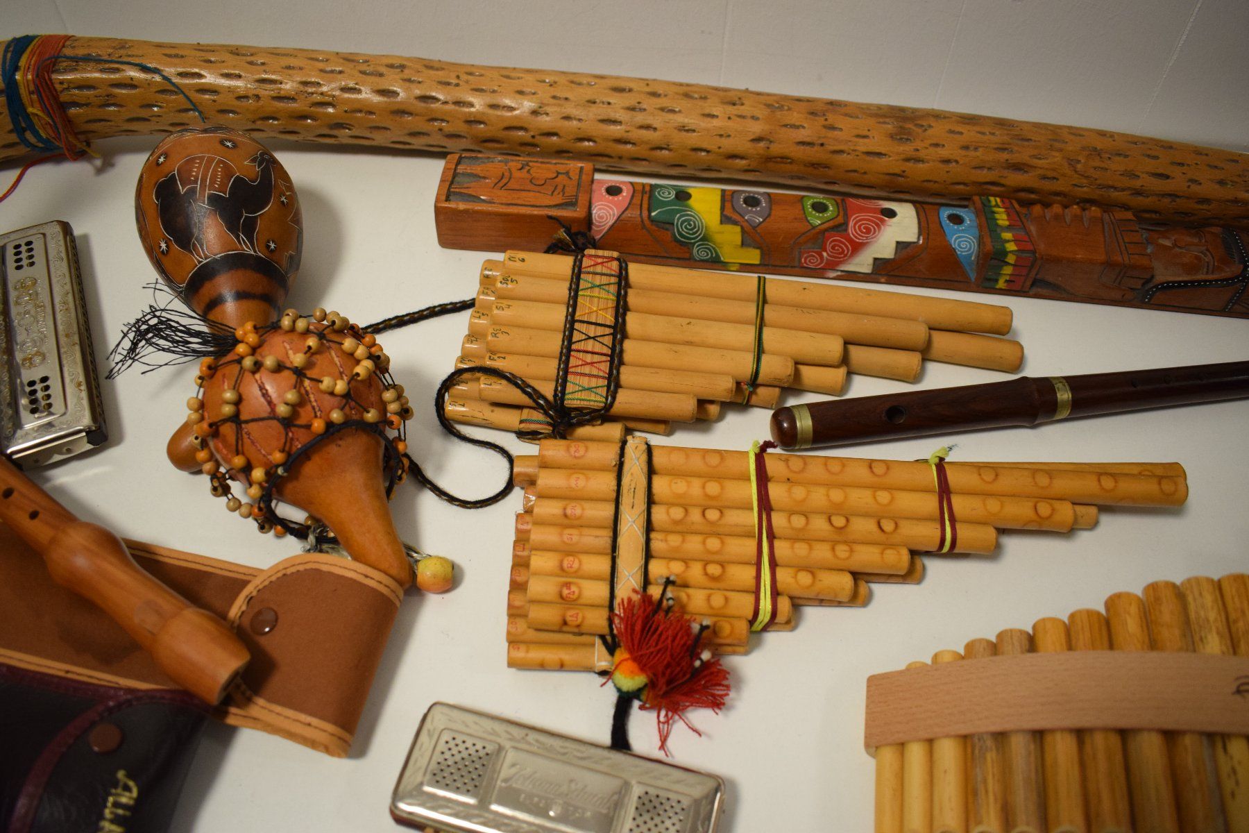 Strumenti musicali: Posten Flöten und Mundharmonika – Usato da Zürich venduto da Brockito 8