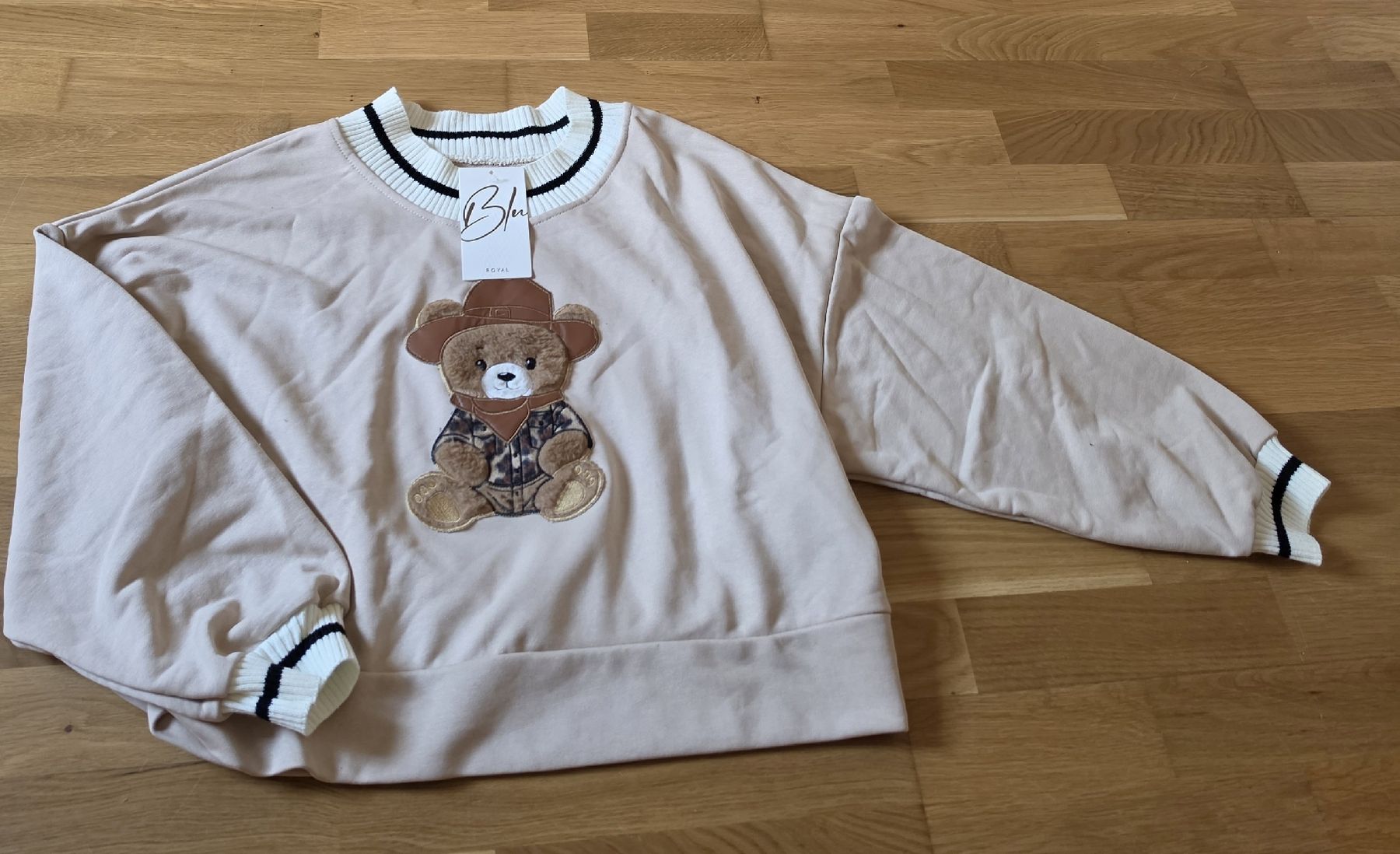Maglioni & Felpe: Pullover mit Bär Motiv beige Damen neu – Nuovo (secondo la descrizione) da Bühler venduto da MalinaBrocki