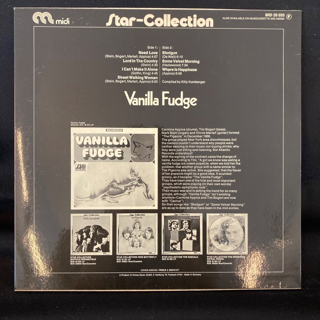Dischi in vinile: Vanilla Fudge / Star Collection – Usato da St.Gallen venduto da Out-take 1