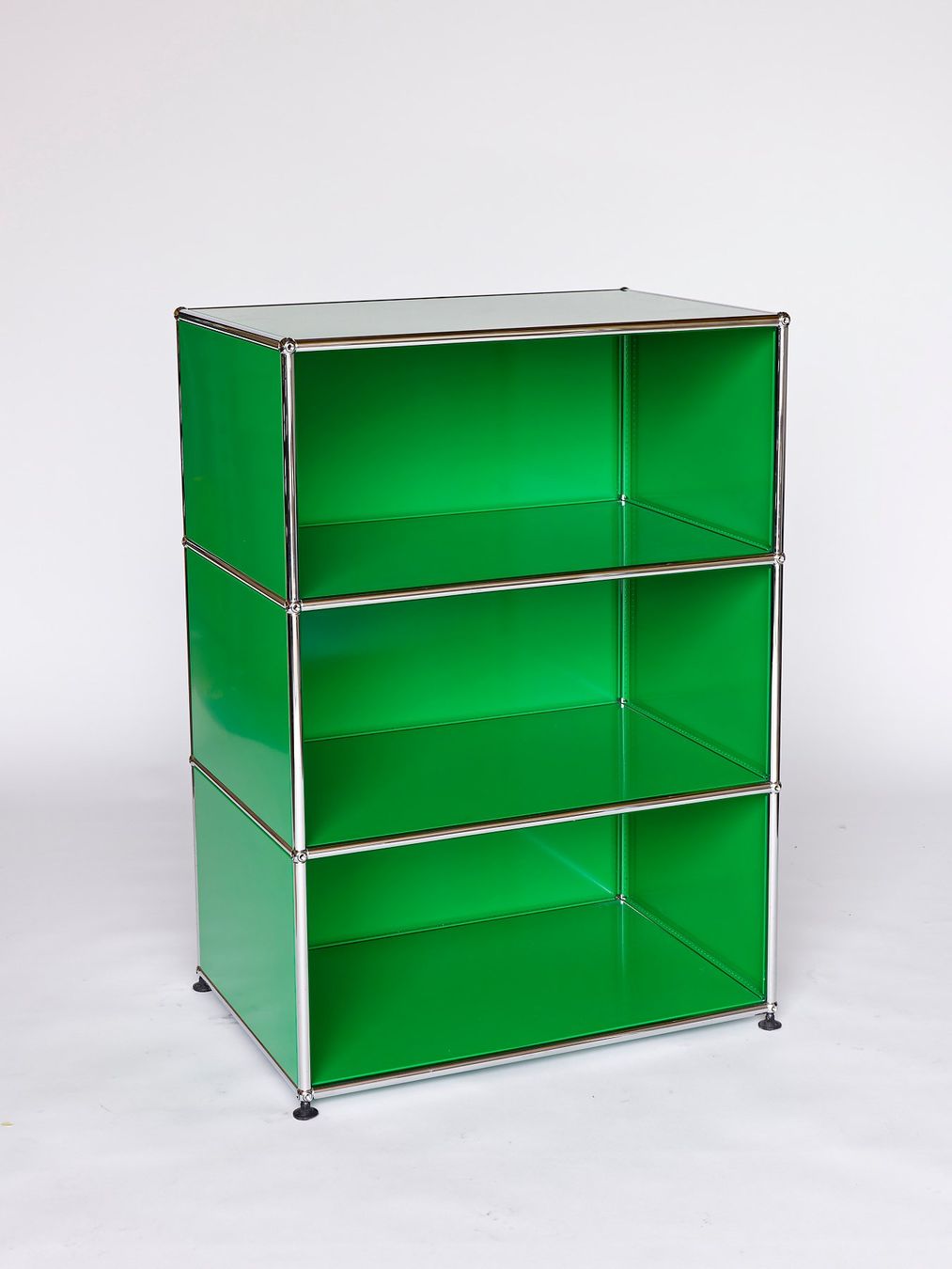USM Scaffali: USM Regal mit Beleuchtung, Ausstellungsmodel – Nuovo (secondo la descrizione) da Lenzburg venduto da Buerokonz 1