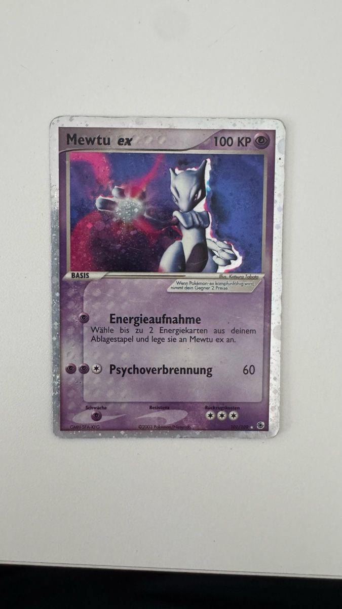 Pokémon Carte collezionabili: Pokemon mewtu ex – Usato da Caslano venduto da tuning21
