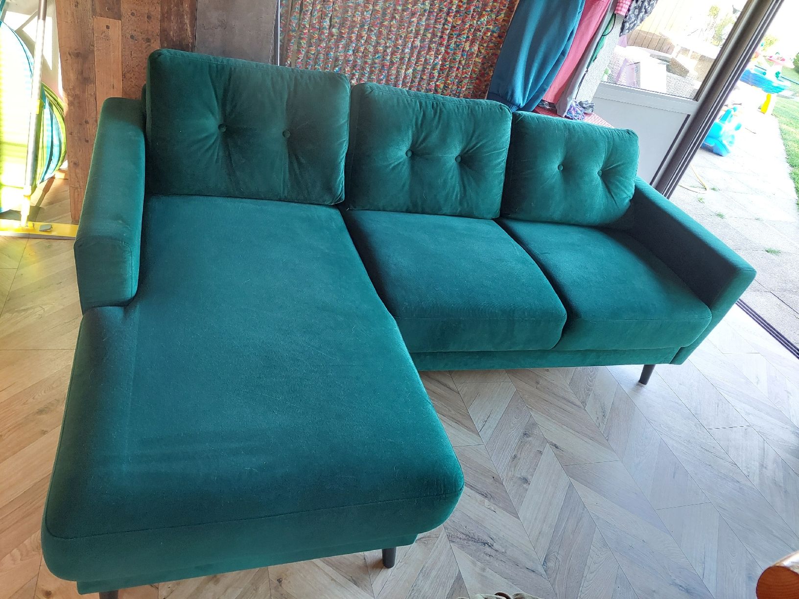 Sofas: Ecksofa Grün – D'occasion à Schwarzenbach SG par DaniFrints 1
