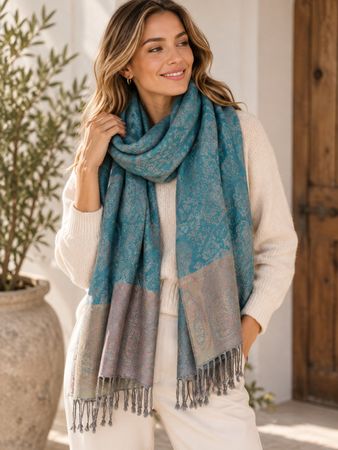 Neuware Foulard Schal Viskose