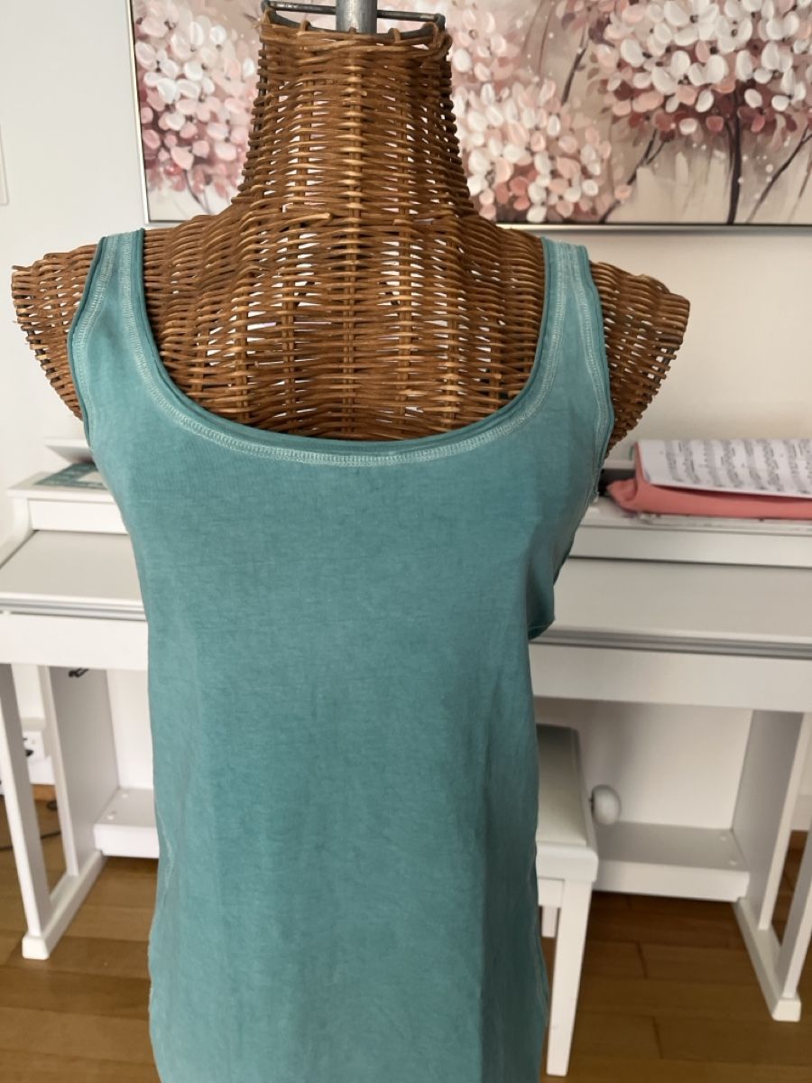 Nile Tops: Nile Atelier, Top lang, Petrol, S – Gebraucht aus Solothurn von Bobesch08 1