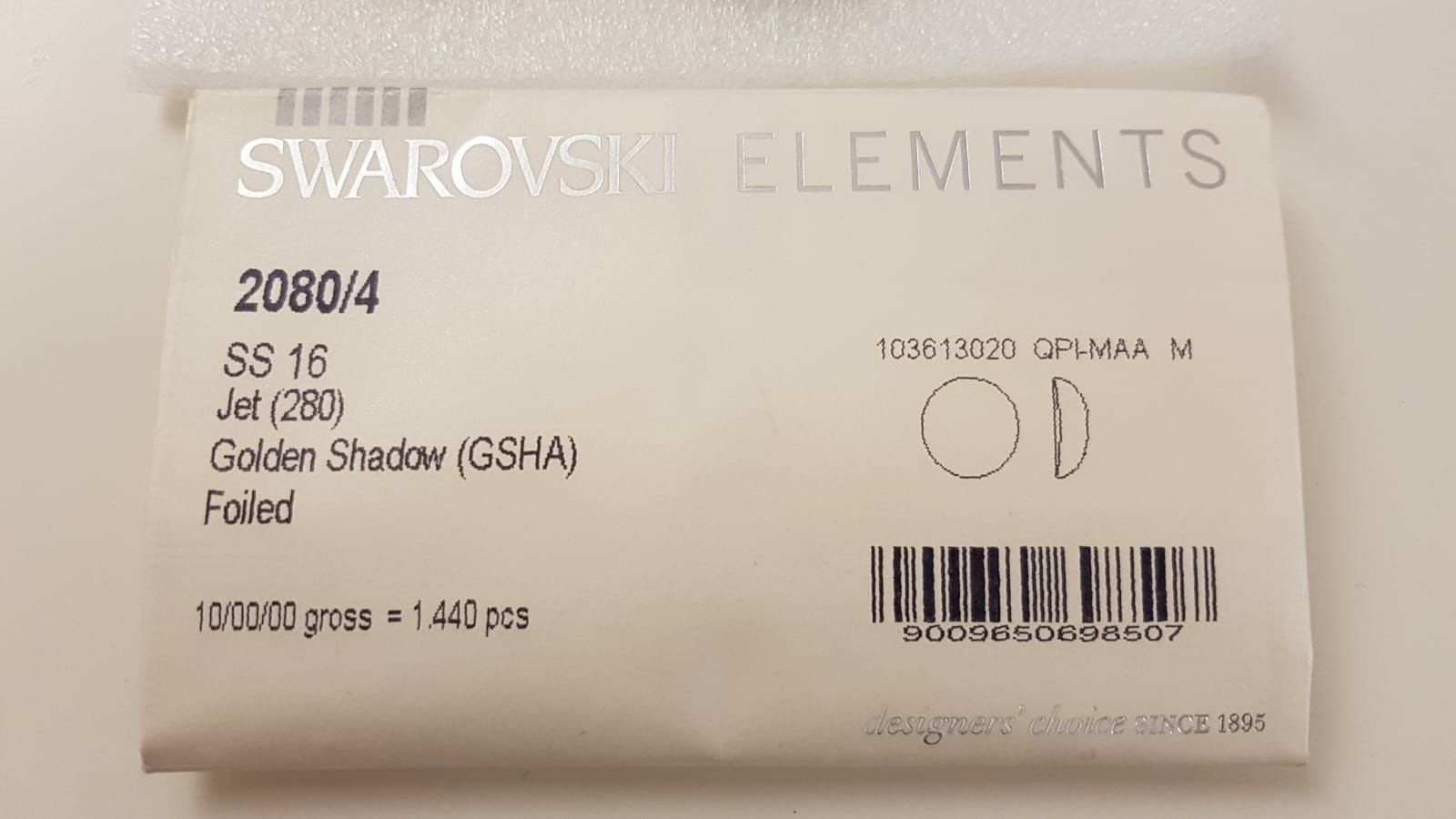 Perle (finte): Swarovski 2080/4 ss16 Halbperlen 2Farbe 144st. – Nuovo (secondo la descrizione) da Zürich venduto da 280_yc86 6