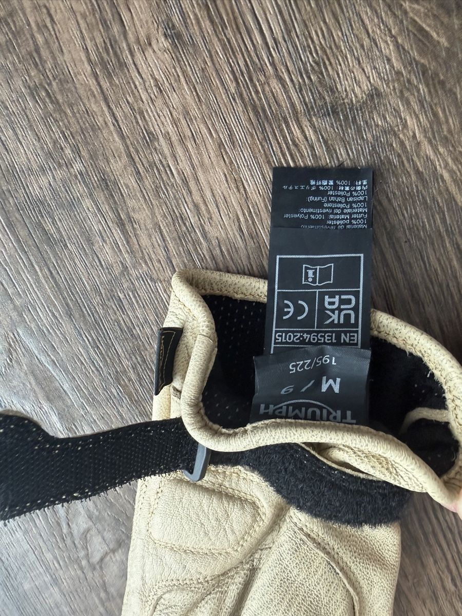 Altri accessori da uomo: Triumph Motorrad-Handschuhe – Nuovo (secondo la descrizione) da Ennenda venduto da Glarus18 2