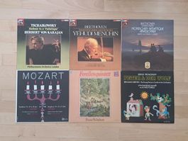 Klassik Vinyl Sammlung; Karajan, Beethoven, Mozart, Schubert