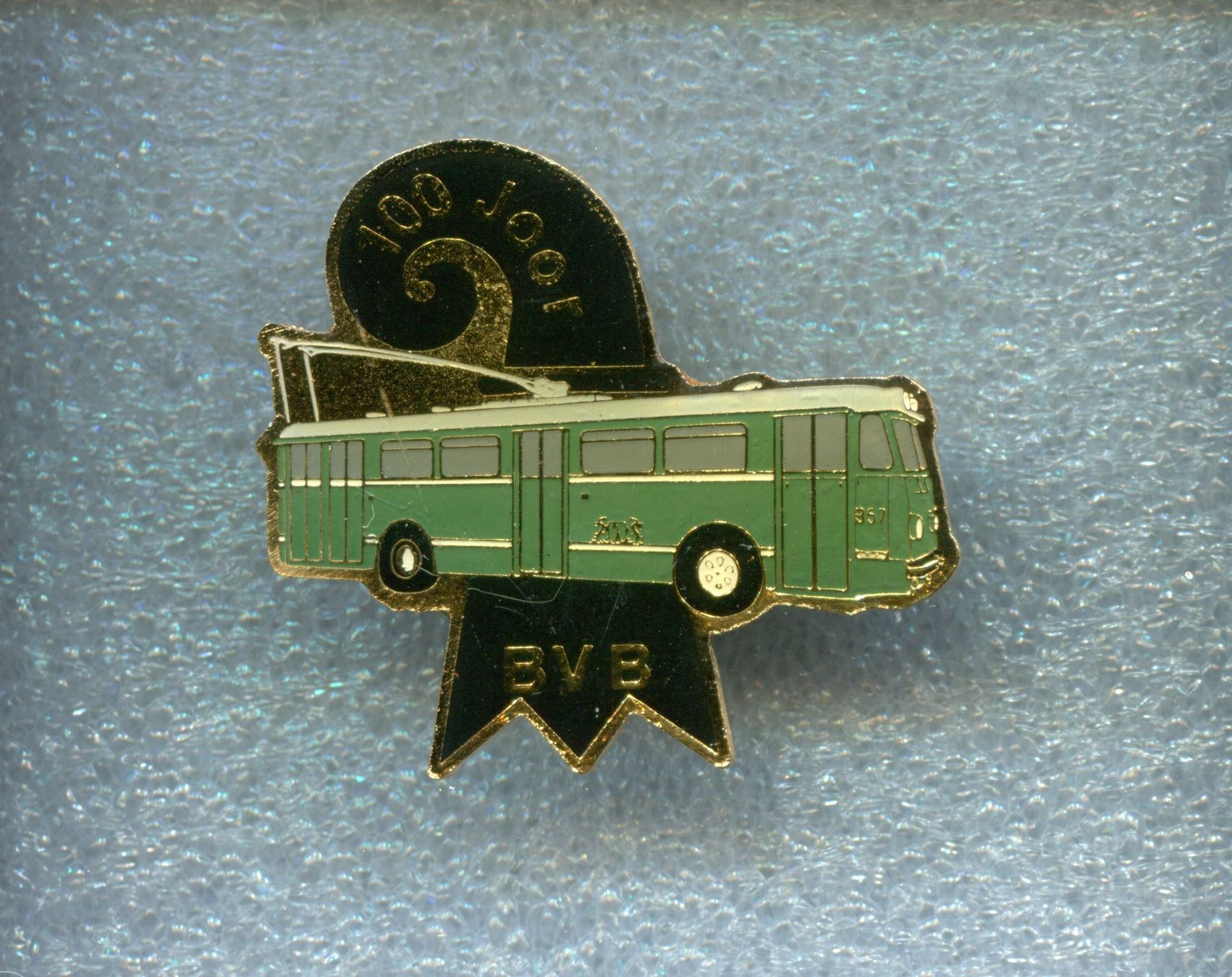 Placchette & Badge: BUS  100 Joor BVB – Usato da Winterthur venduto da Sammleroase