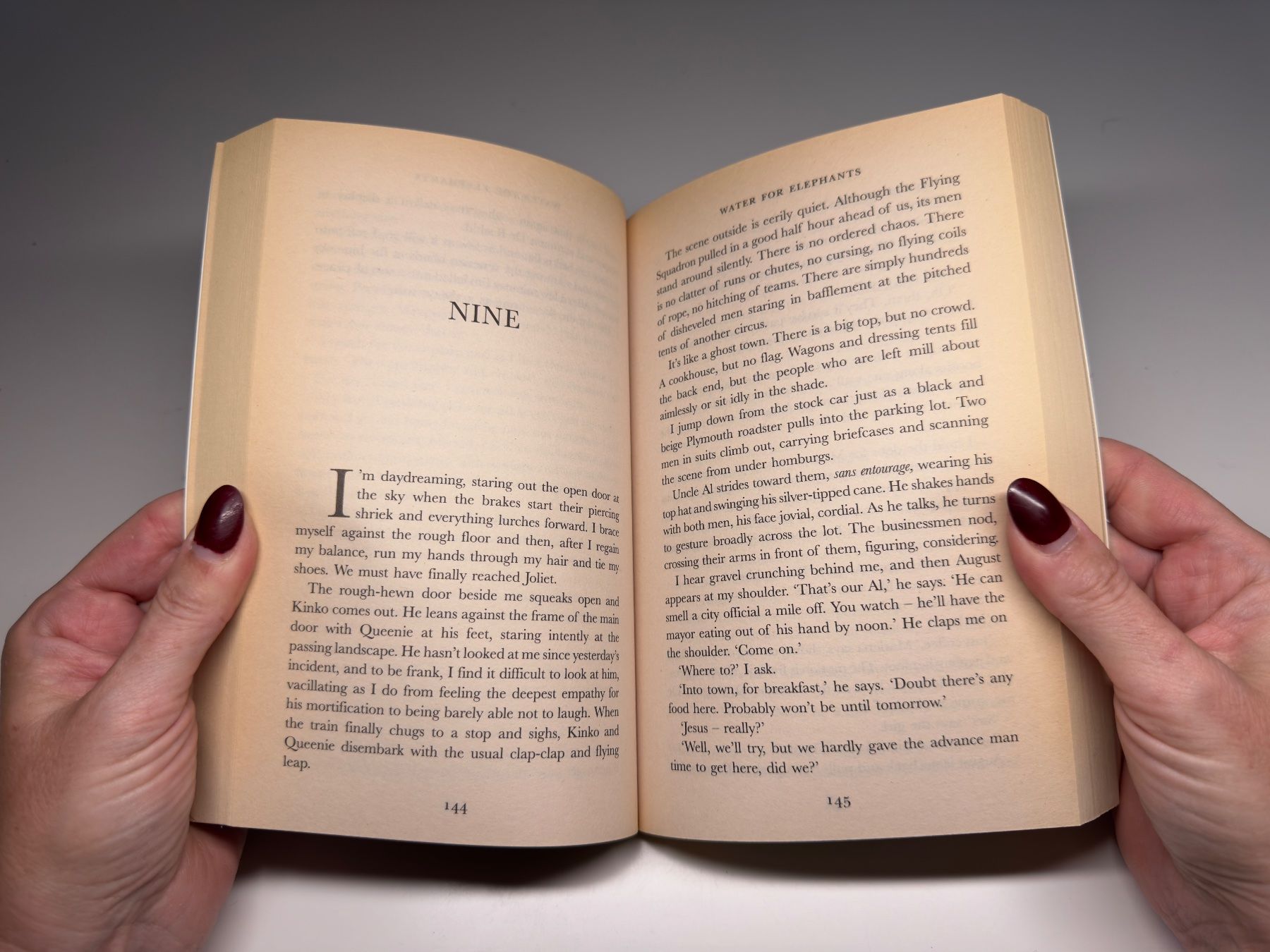 Bücher: NOVEL: Sara Gruen, Water for elephants – Gebraucht aus Grosswangen von English_books 4
