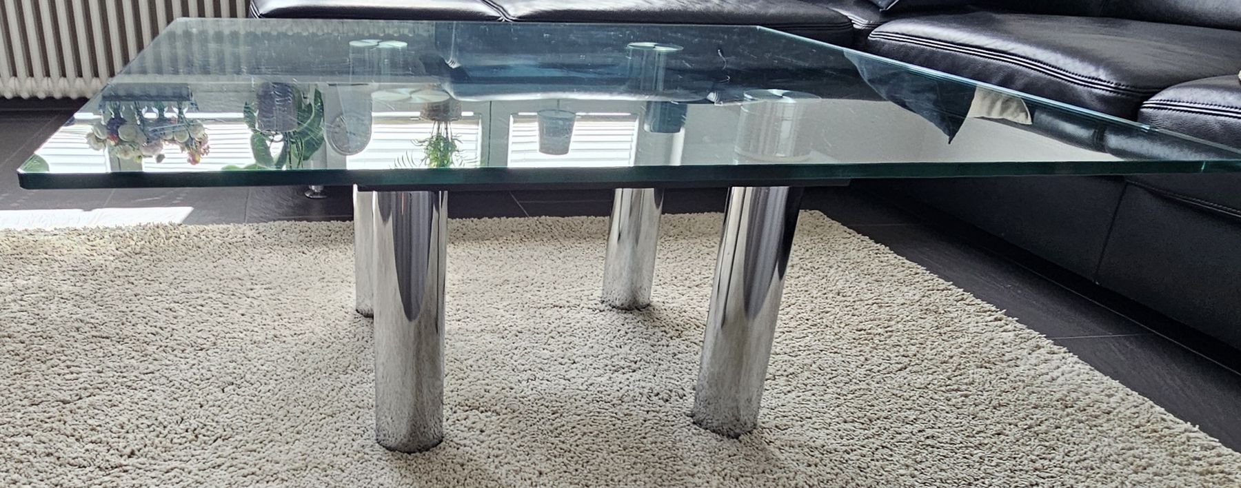 Tische: Wohnzimmer-Glas-Tisch – Gebraucht aus Nussbaumen AG von For_sale0 6