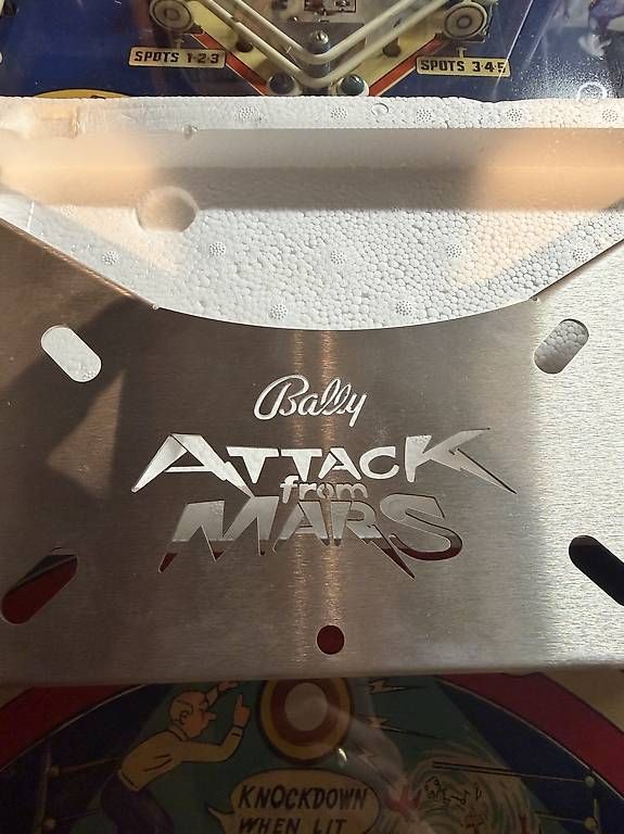 Flipperkästen: Flipperkasten Apron "Attack from Mars" – Gebraucht aus Rothenburg von churchst 1