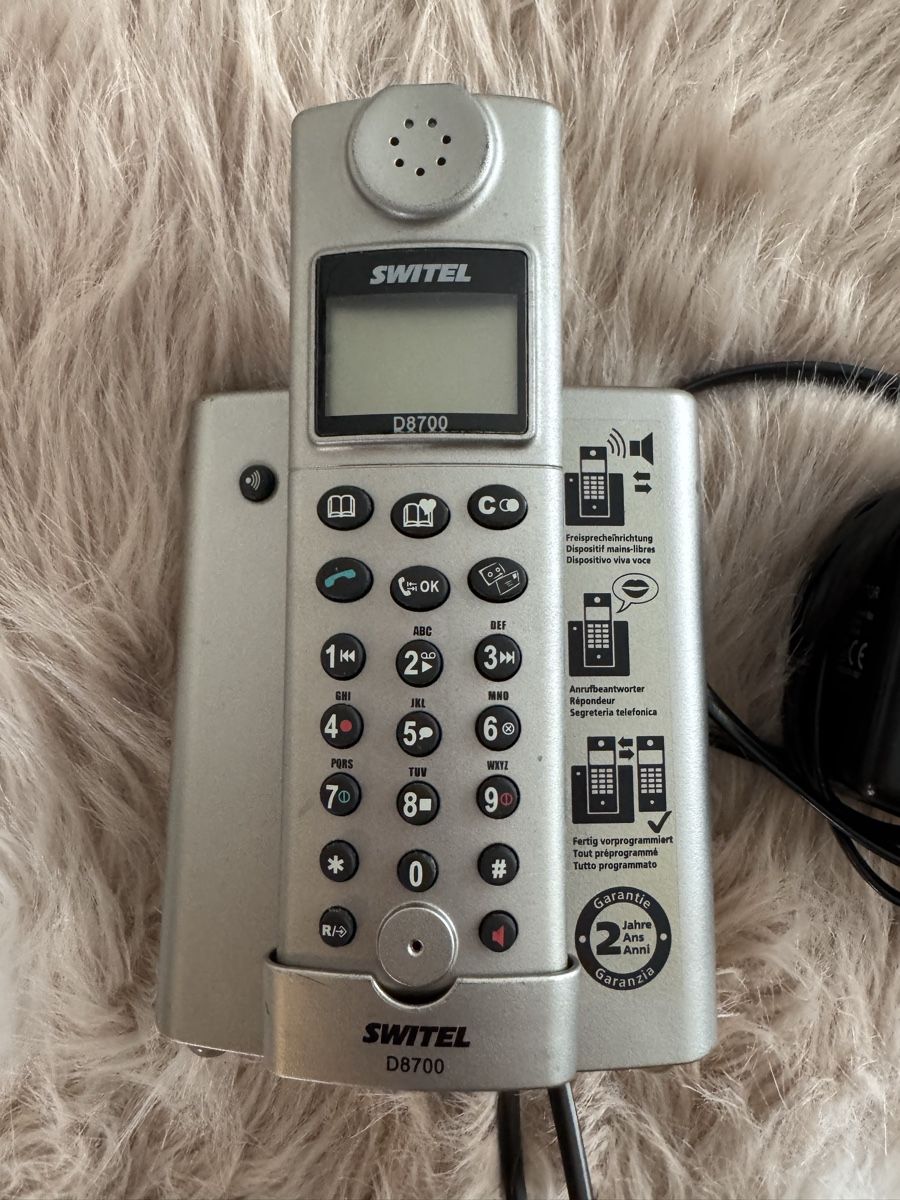 Switel Telefoni: Telefon kabellos / Switel D8700 – Usato da Oberentfelden venduto da Judyku 1