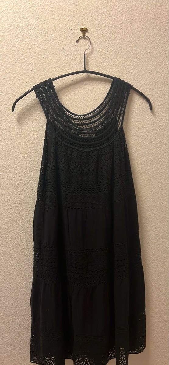 Vestiti: Kleid Schwarz Spitze Grösse M neuwertig – Usato da Basel venduto da spillone123