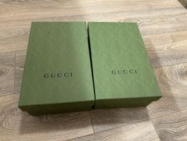 Zwei Gucci Schachtel ideal für Schuhe