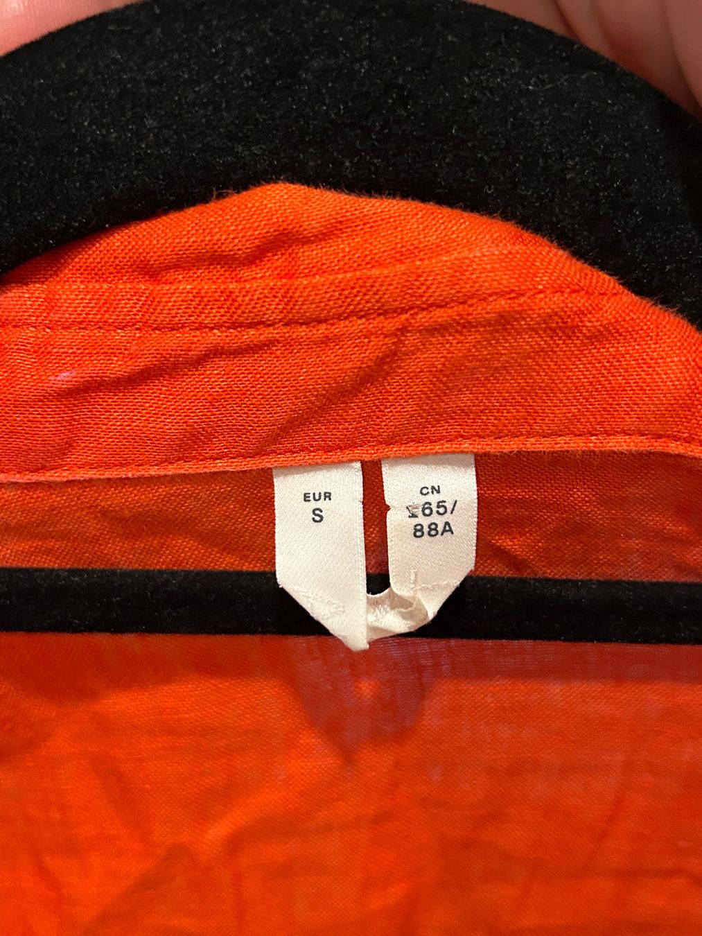 Vestiti: Sommerliches Leinenkleid orange Gr. S – Usato da Zuchwil venduto da bea_tl7p 2