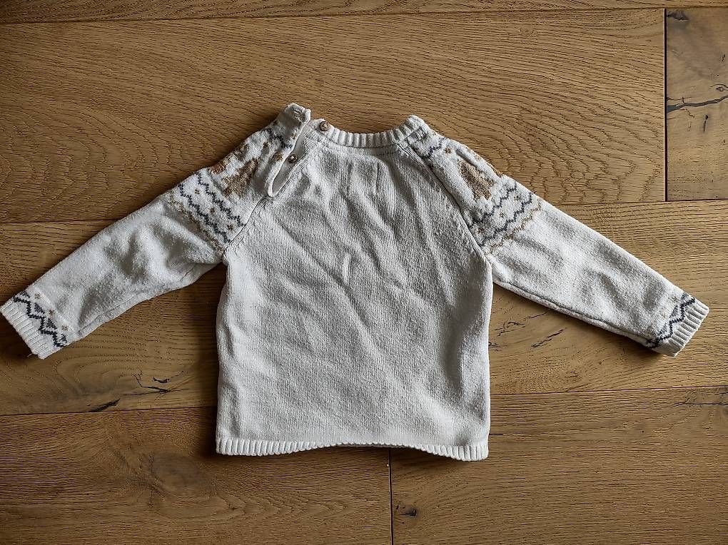 Maglioni & Felpe: Weihnachtsfeier Pullover Rudolf Reindeer, Gr 80 – Usato da Zürich venduto da Tunguskah 1