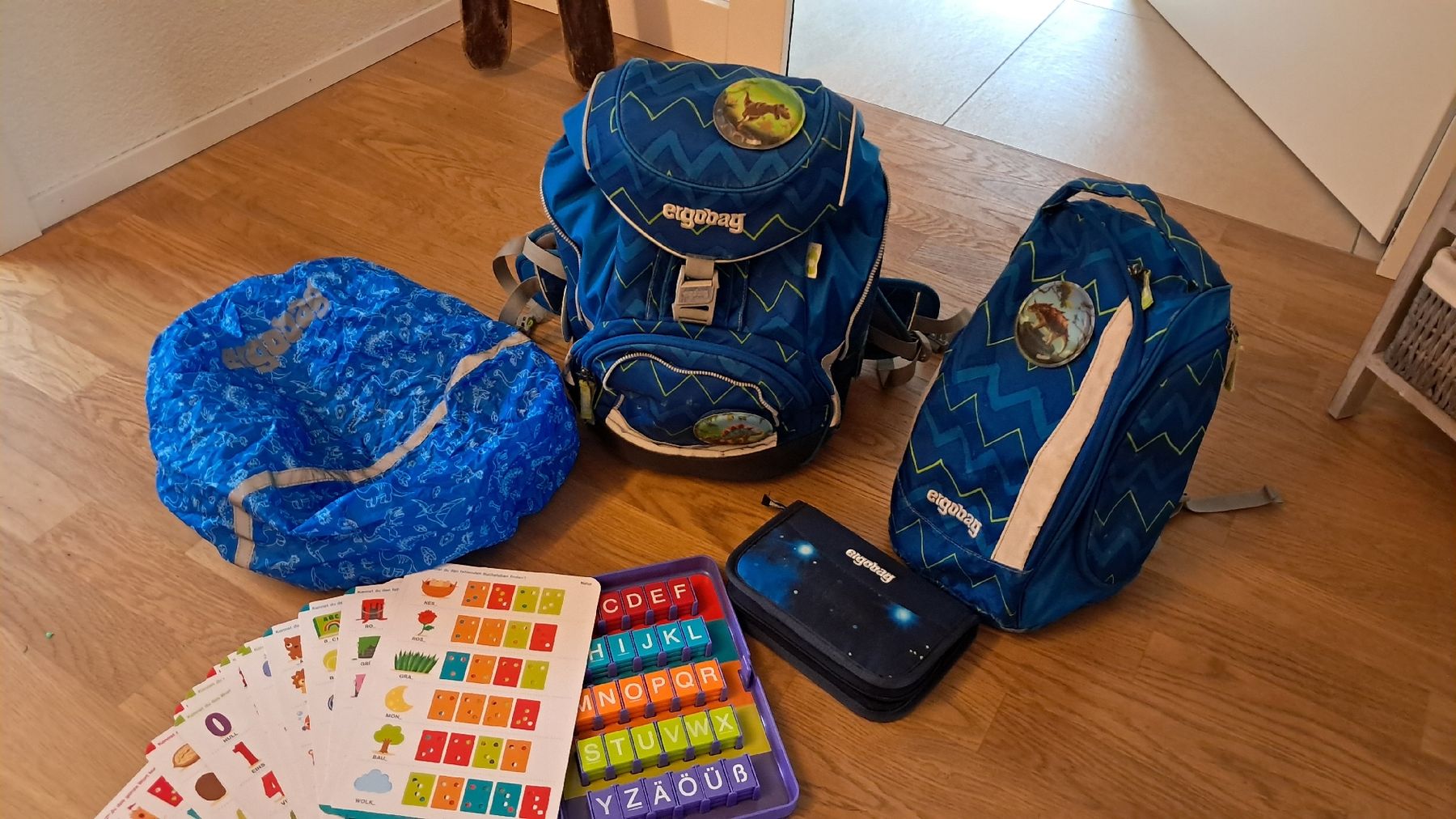 Ergobag Rucksäcke: Grosse Set Ergobag Schulrucksack – Gebraucht aus Erstfeld von Michaela1823