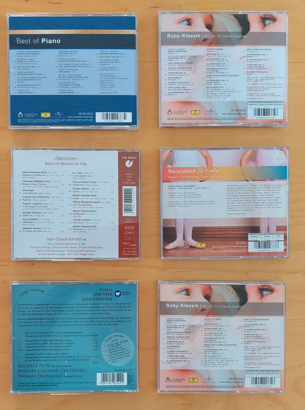 CD: 6 Neue CD – Nuovo (secondo la descrizione) da münchenstein venduto da ewu_8lcz 1