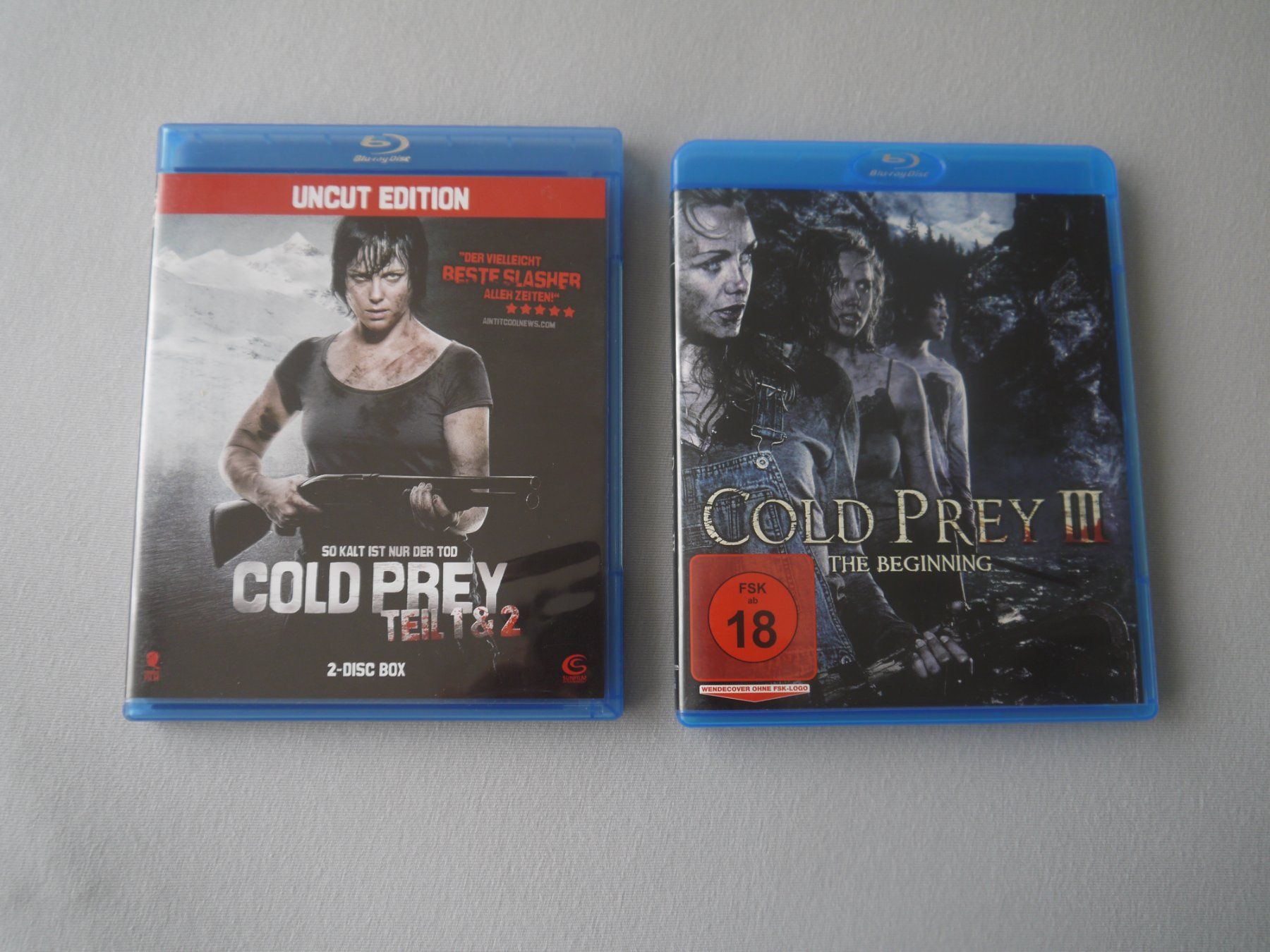 Alle DVDs: COLD PREY 1 - 3 - Trilogie - uncut – Gebraucht aus Hagendorn von Blaf