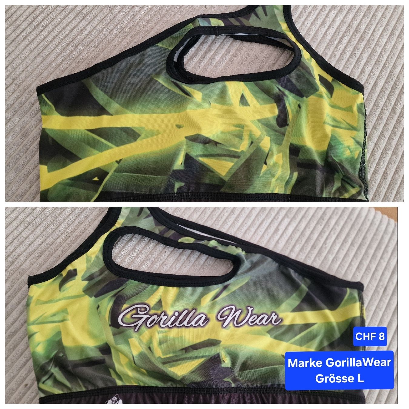 Top: Sporttop von Gorilla Wear – Usato da Bern venduto da Monaluna