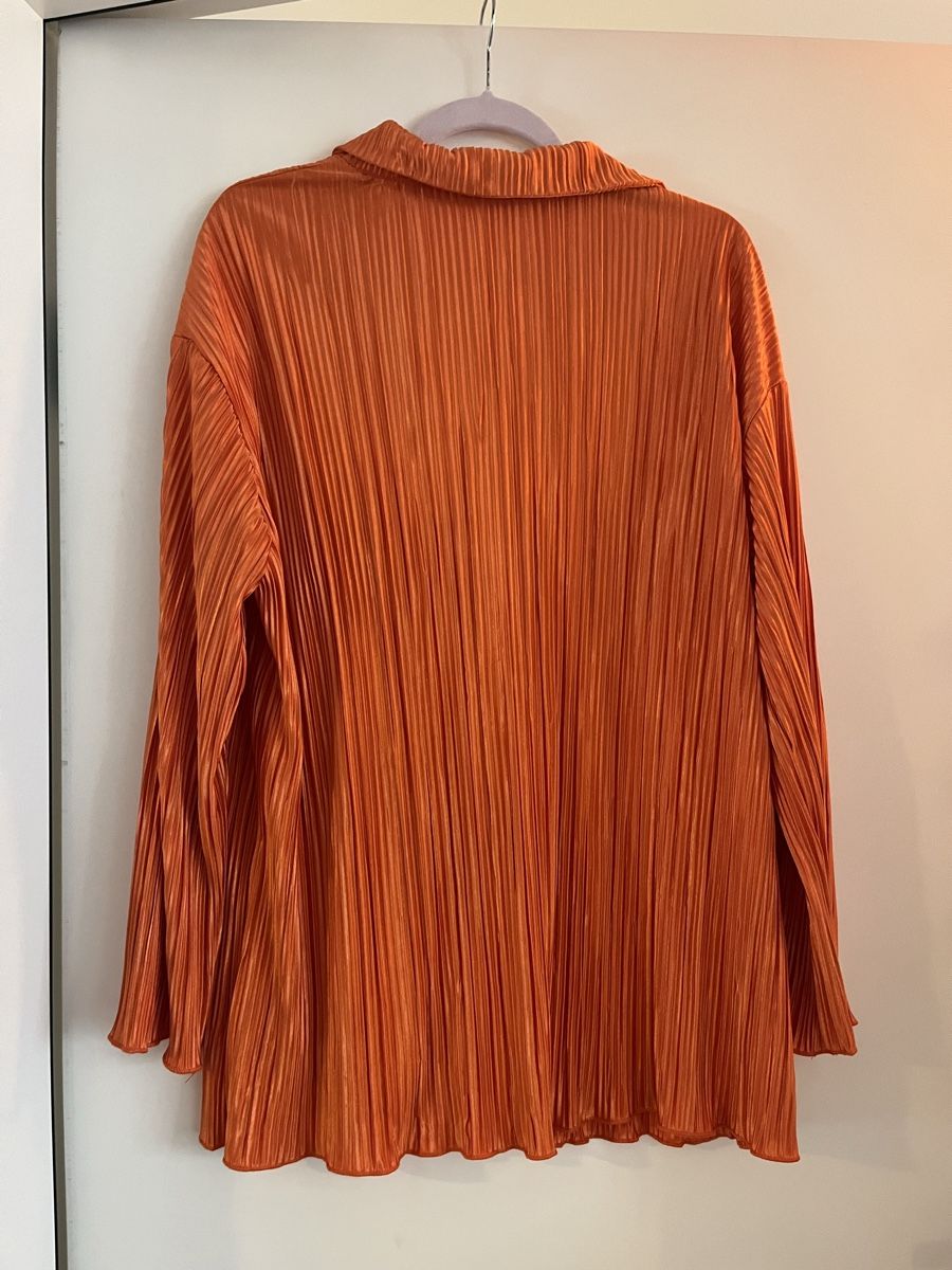 Camicette: Elegante Plissee Bluse, Grösse L – Usato da Zürich venduto da Closetbesties 4