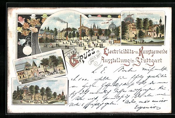 Ganzsachen: Litho Ganzsache Württemberg PP11D18 /03 – Gebraucht aus Berlin von bartko-reher