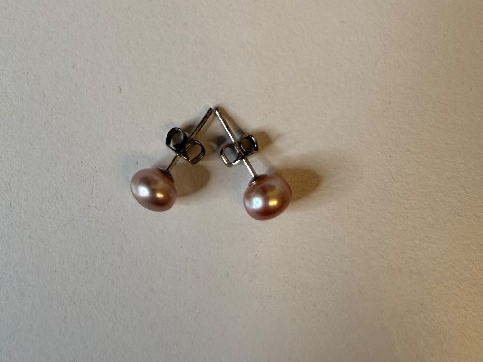 Orecchini pendenti & Orecchini a lobo: Ohrstecker Silber 925 Süsswasserperle – Nuovo e nell'imballaggio originale da Zug venduto da gold.schmuck 1