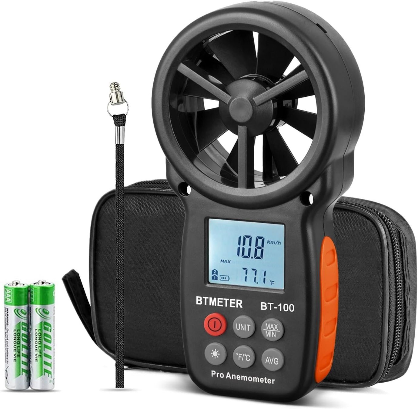 Mesurer: BT-100 Windmesser Anemometer Windmessger Windmessgerät – Neuf avec emballage d'origine à Hundwil par pac_6jh8