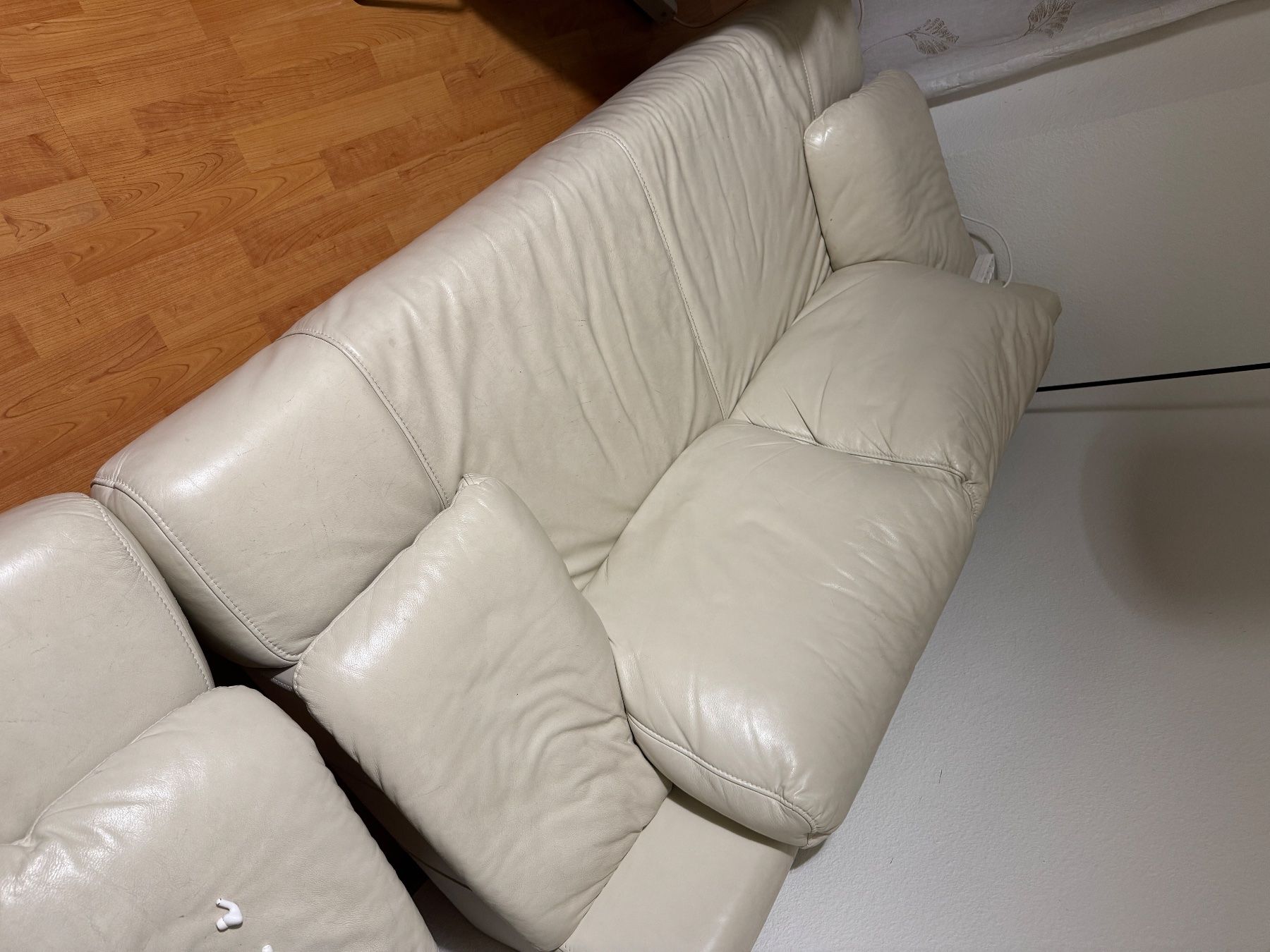 Divani: 2x Ledersofas mit grosser Ottomane – Usato da Zürich venduto da and_9jfk 5