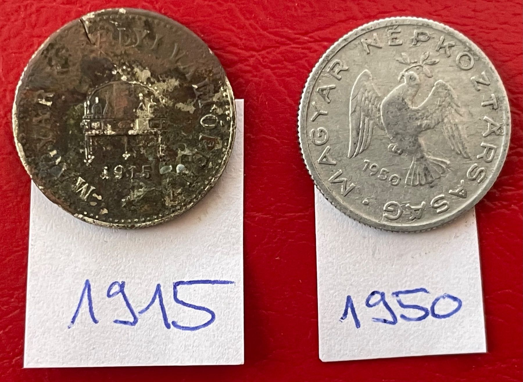 Tutti le monete: Konvolut, verschiedene Münzen Ungarn – Usato da Andwil SG venduto da Ariisa1234 9