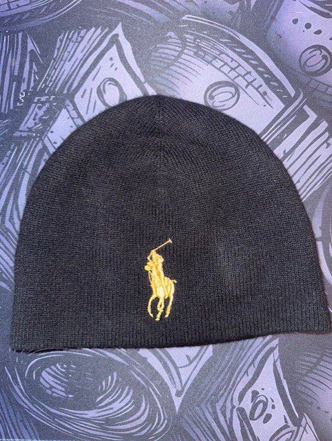 Bonnet Noir Tiger Balm - Taille Unique En Acrylique - Neuf Sans Étiquette - Décontracté