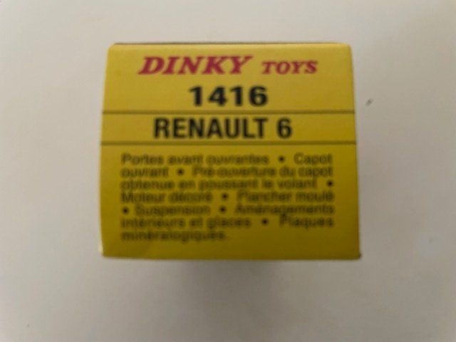 Dinky Toys Modellautos: Dinky Toys Atlas Renault 6 – Neu und originalverpackt aus Ursy von DK8 1