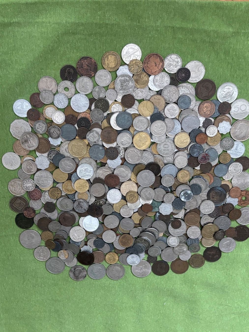 Toutes les monnaies: Münzen-Lot, ca. 3 Kilogramm – D'occasion à Kriens par Schweinsforelle 2