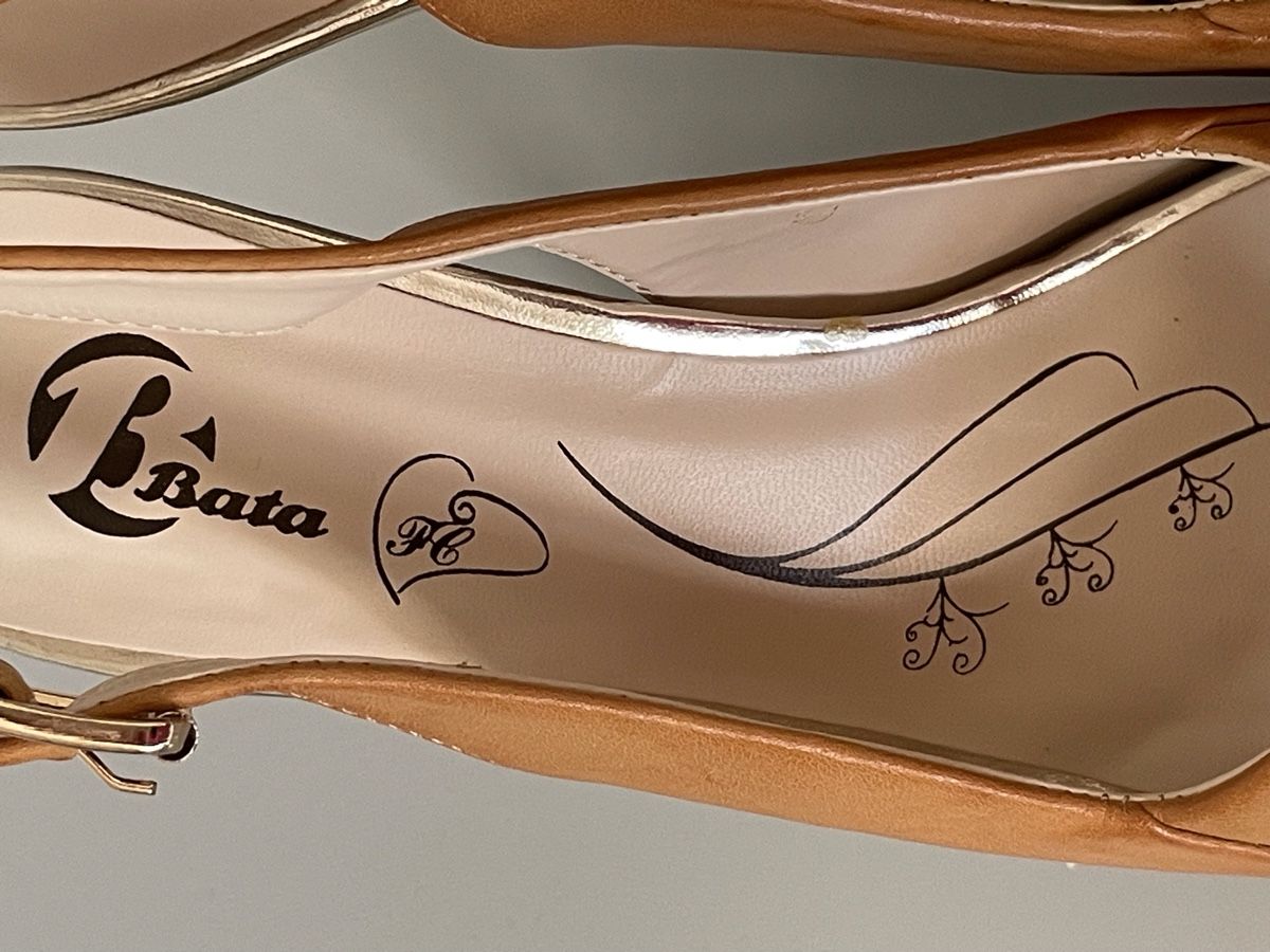 Damenschuhe: Sandales à talon compensé Bata camel pointure 37 neuves – Neu und originalverpackt aus Vuadens von Nina11 4