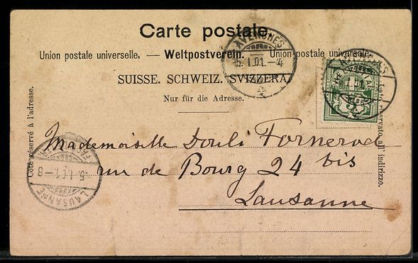 Cartoline postali: AK Avenches, Platz mit Brunnen – Usato da Berlin venduto da bartko-reher 1