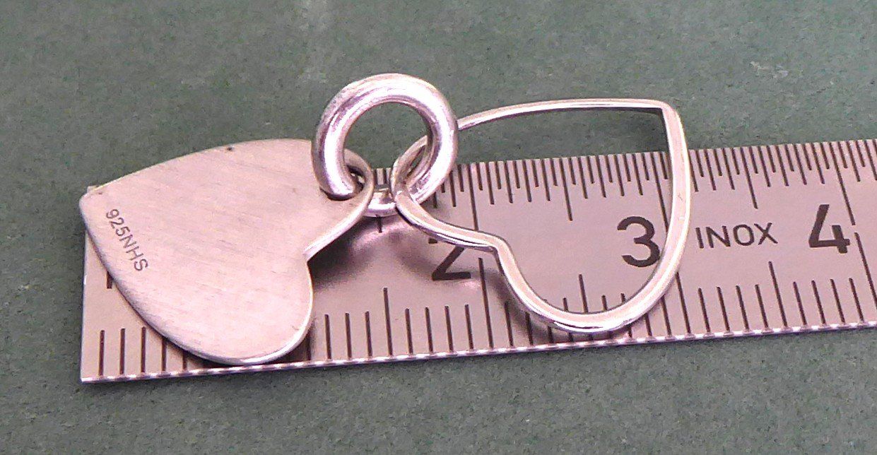 Ciondoli: Kleiner Herz Anhänger 925 Silber – Usato da Muri AG venduto da silvermouse007 2