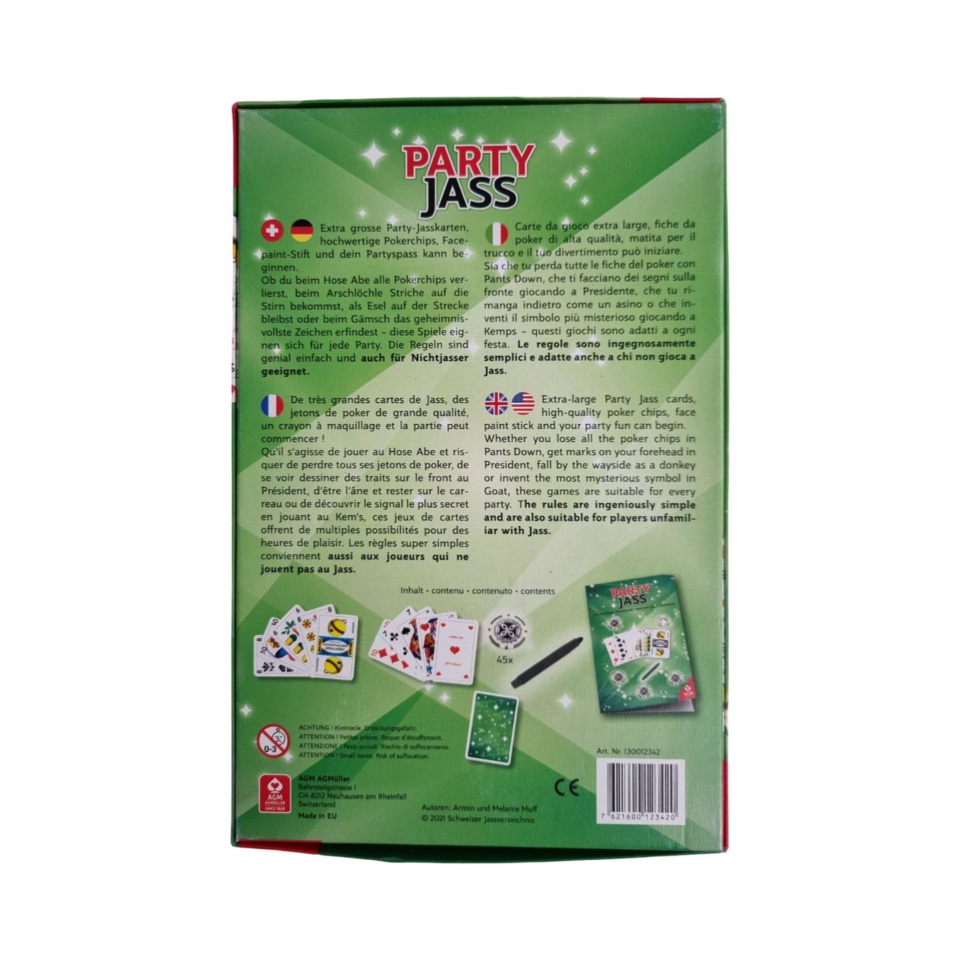 Spiele: AGM Party Jass Spiel – Gebraucht aus Wangen b. Olten von Restwert_Wangen 2