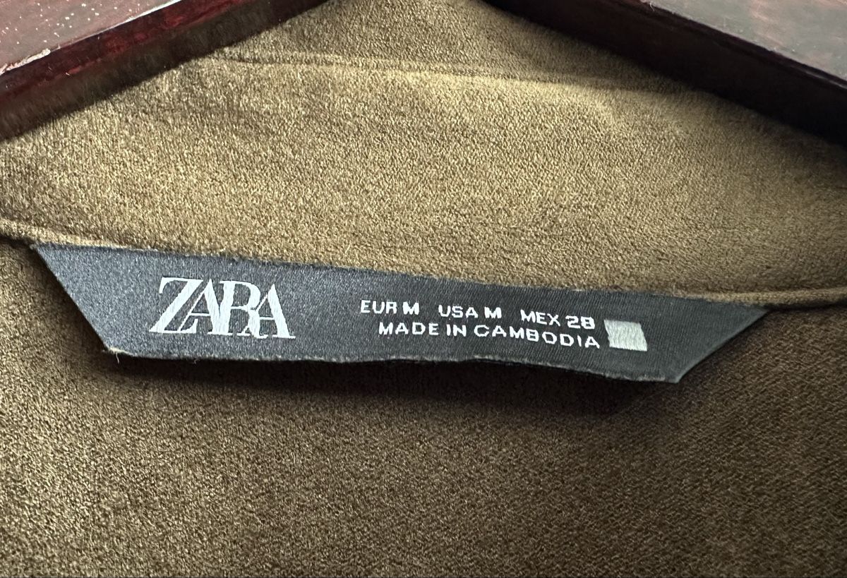 Zara Vestiti: ZARA Hemdkleid mit Gürtel – Grösse M – Usato da Bern venduto da Fraeuleinhonig 1