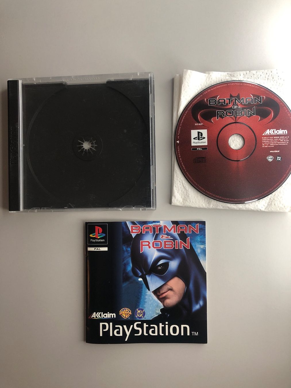 Sony Jeux: Batman & Robin - PS1 – D'occasion à St.gallen par taduz