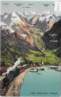 Gotthatdbahn - Nordseite - Litho
