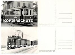 Sammlung 10 AK - Verein Tram Museum Zürich - Rollmaterial