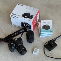 Canon EOS 650D + 2 Objektive (18-55mm/55-200mm)