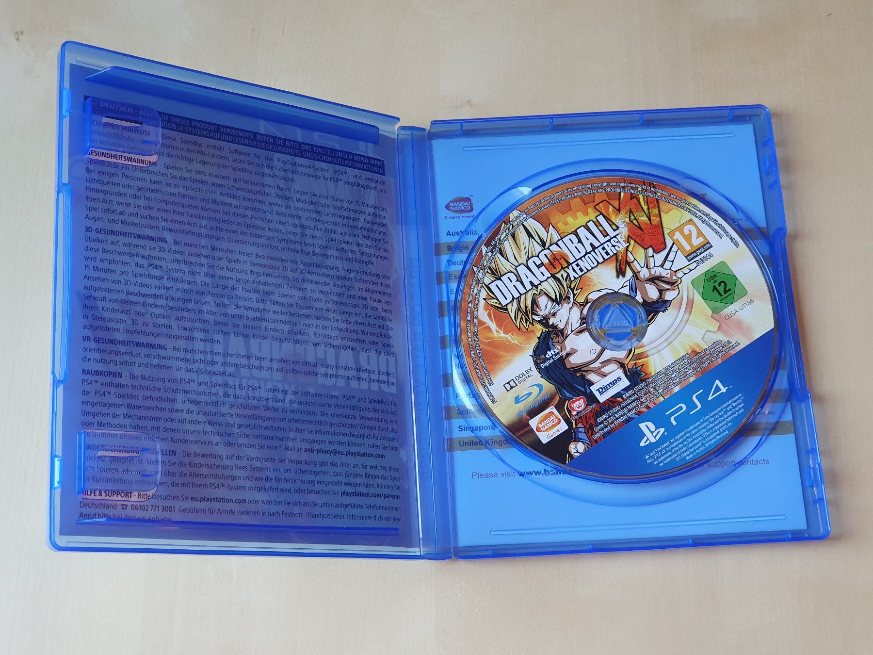 Sony Giochi: Dragon Ball Xenoverse – Usato da Stansstad venduto da collectorsshop 2