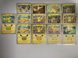 30th Celebration Pikachus En
