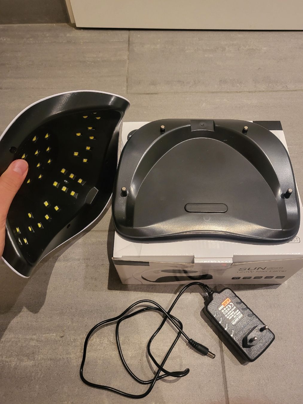 Unghie finte: NEUE LED Nagel lampe  – Nuovo e nell'imballaggio originale da Hellbühl venduto da d.d.d.125 1