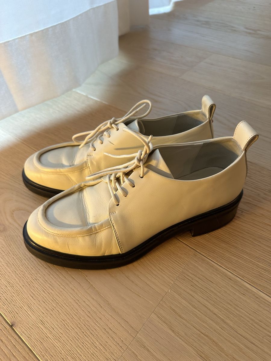 Damenschuhe: Aeyde white/cream loafers 39 – Gebraucht aus St. Niklausen LU von lau_259n 2