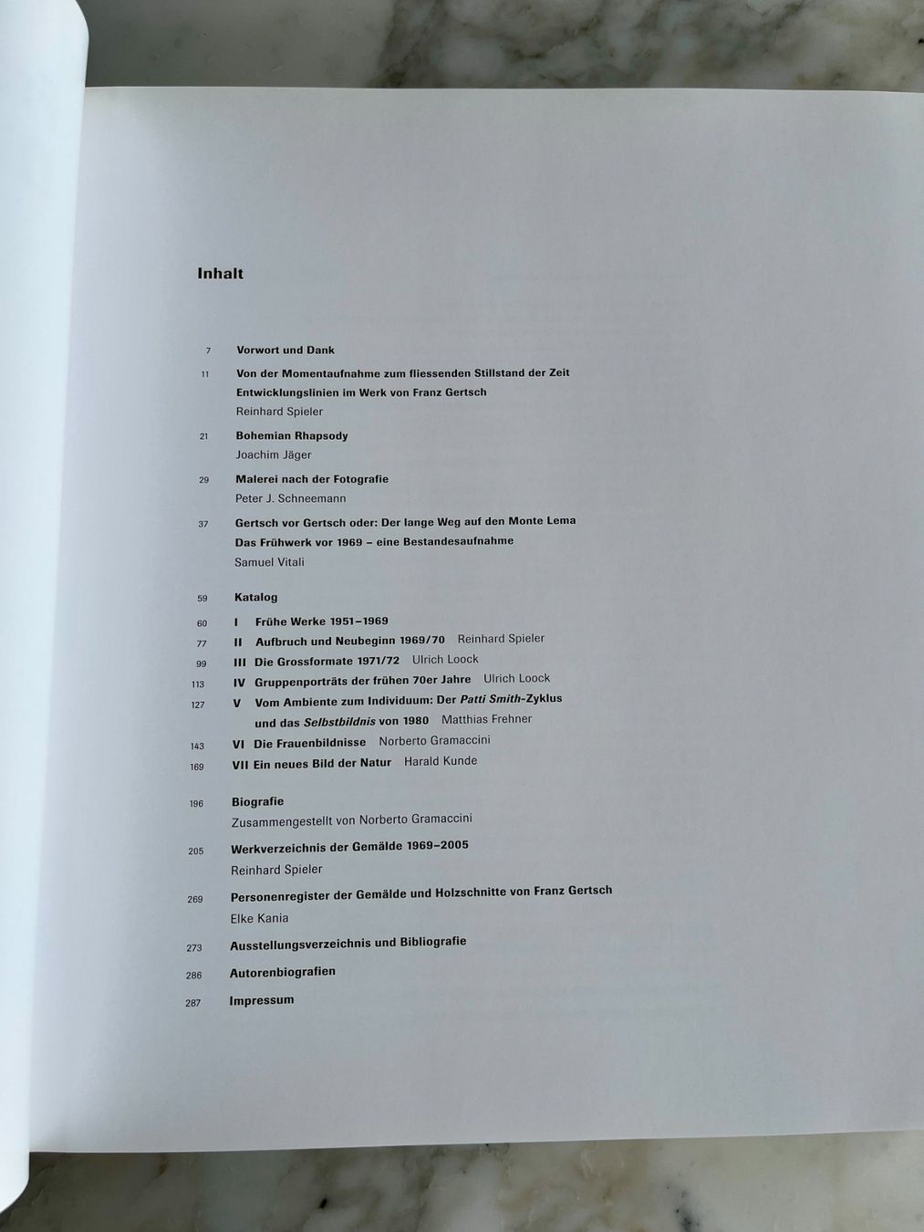 Libri: Katalog, Franz Gertsch – Usato da Bern venduto da cubus01 5