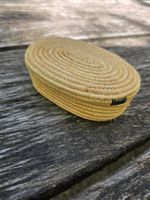 Bast-Box oval S (Raffia)