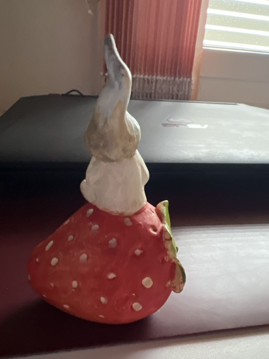 Statuette: Handmade Wichtel Deko - Erdbeere – Usato da Bonaduz venduto da Malves10 1