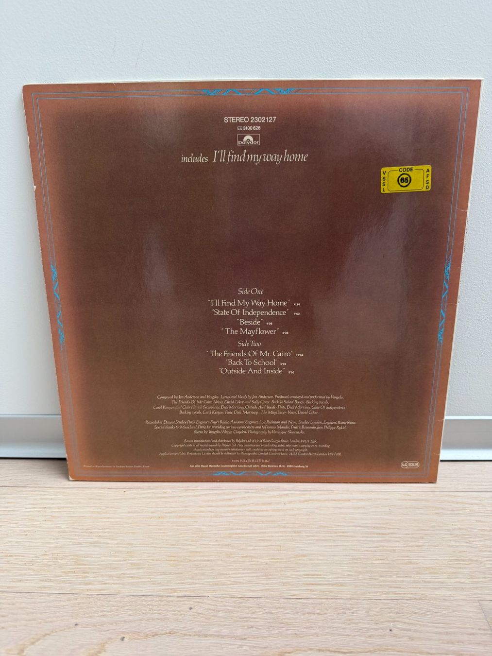 Dischi in vinile: Langspielplatte Jon and Vangelis – Usato da Steinach venduto da Quattro013 1